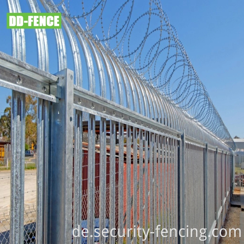  Galvanized Steel Palisade Fence